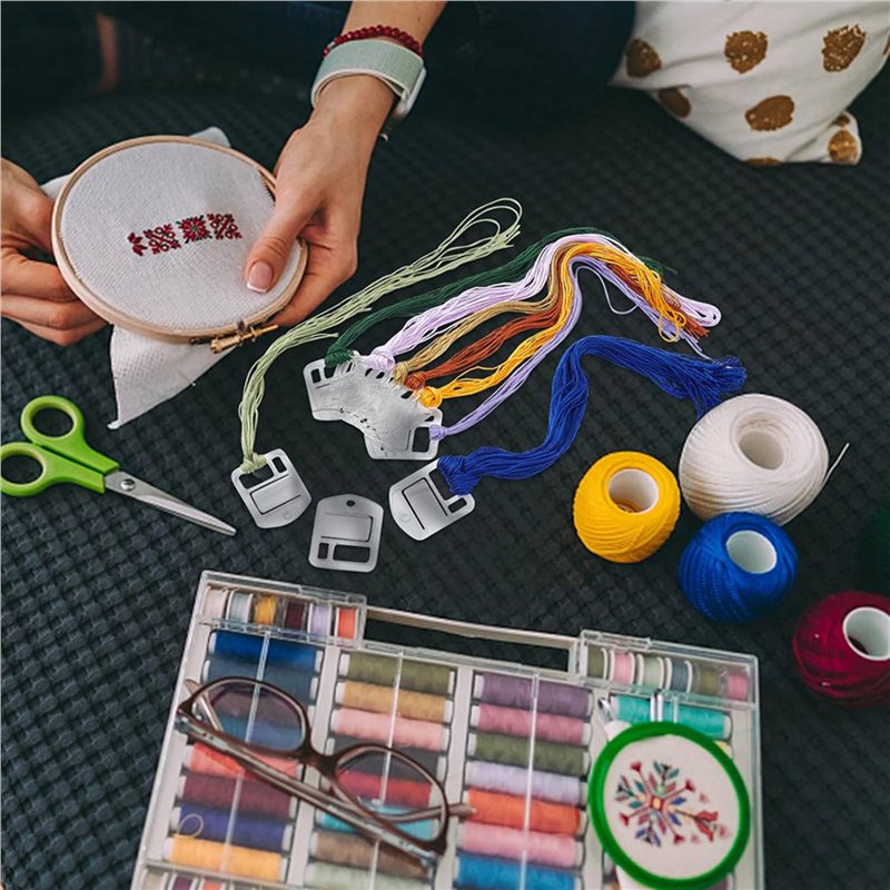 M11K-180Pcs Acrylic Embroidery - Cotton Embroidery Thread Skeins recension och pris
