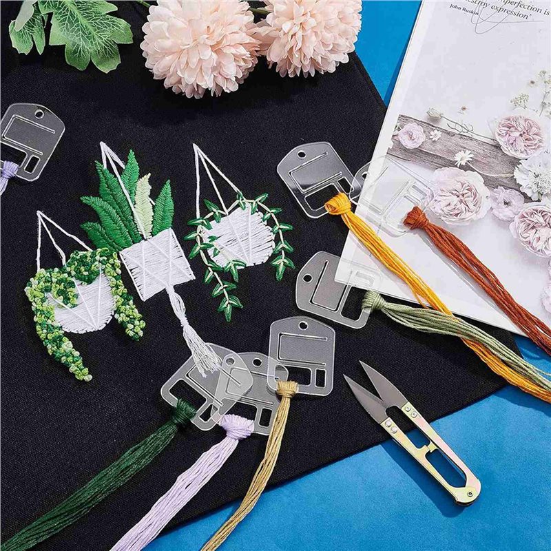 M11K-180Pcs Acrylic Embroidery - Cotton Embroidery Thread Skeins recension och pris