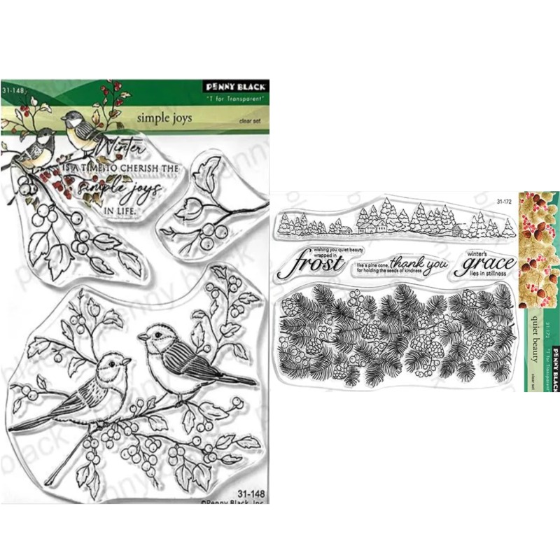 Quiet Beauty   clear silicone  - Clear Silicone Stamps For Card Making recension och pris