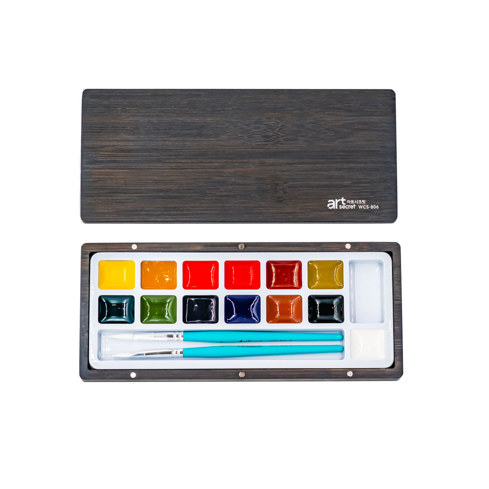 ArtSecret 13 Solid Watercolor  - Watercolor Paint Set Solid Pigment recension och pris