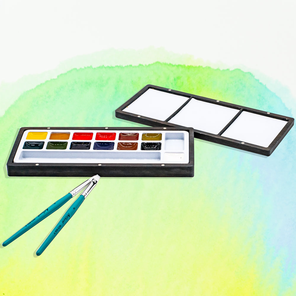 ArtSecret 13 Solid Watercolor  - Watercolor Paint Set Solid Pigment recension och pris