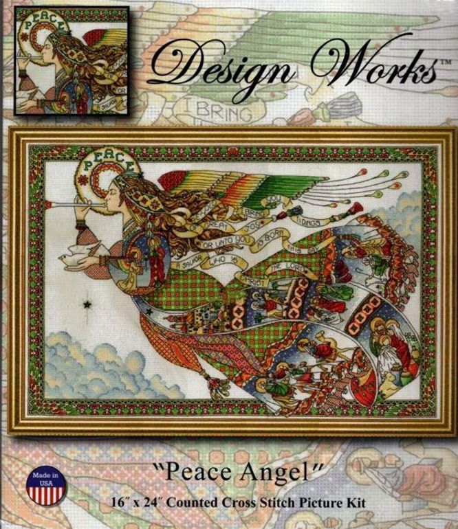 DW 5993 Angel of Peace 70-49 C - Cotton Embroidery Thread Skeins recension och pris