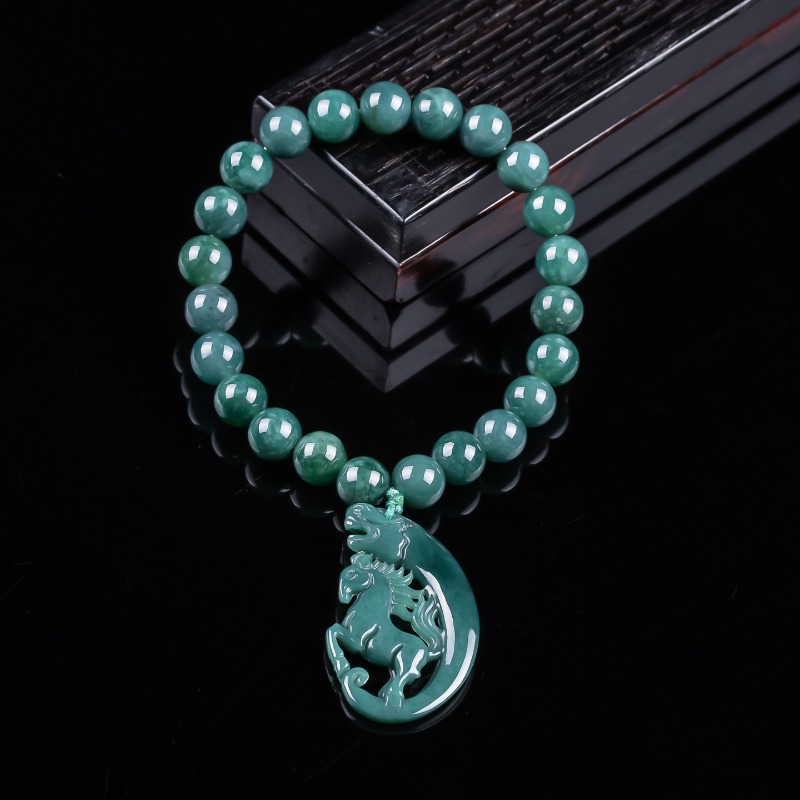 Natural Jadeite Blue Water Zod - Beading recension och pris