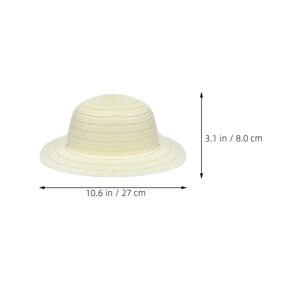 8Pcs Children Straw Hats DIY B - Painting Supplies recension och pris