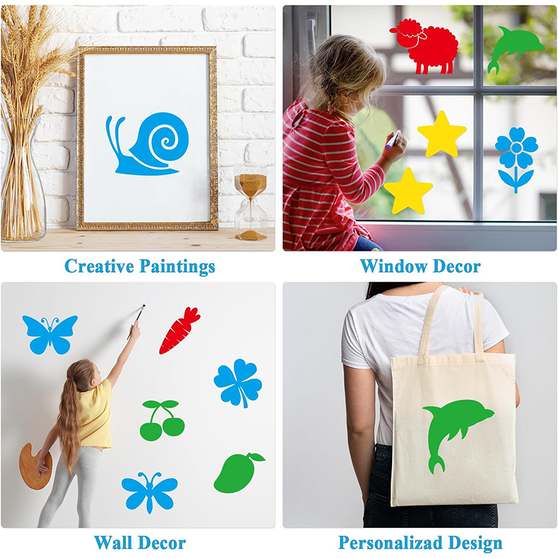 10/20pcs Painting Template Dra - Painting Supplies recension och pris