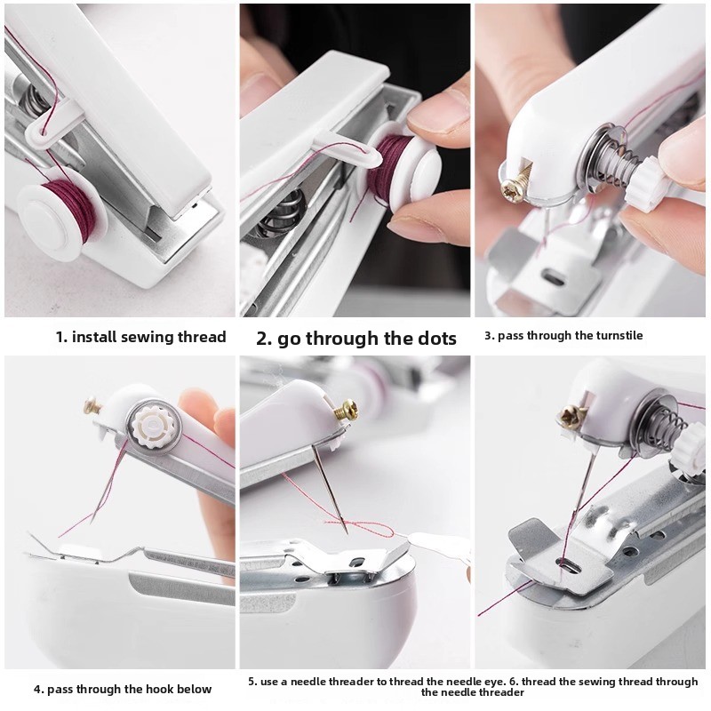 Portable Handheld Sewing Machi - Mini Electric Sewing Machine Handheld recension och pris