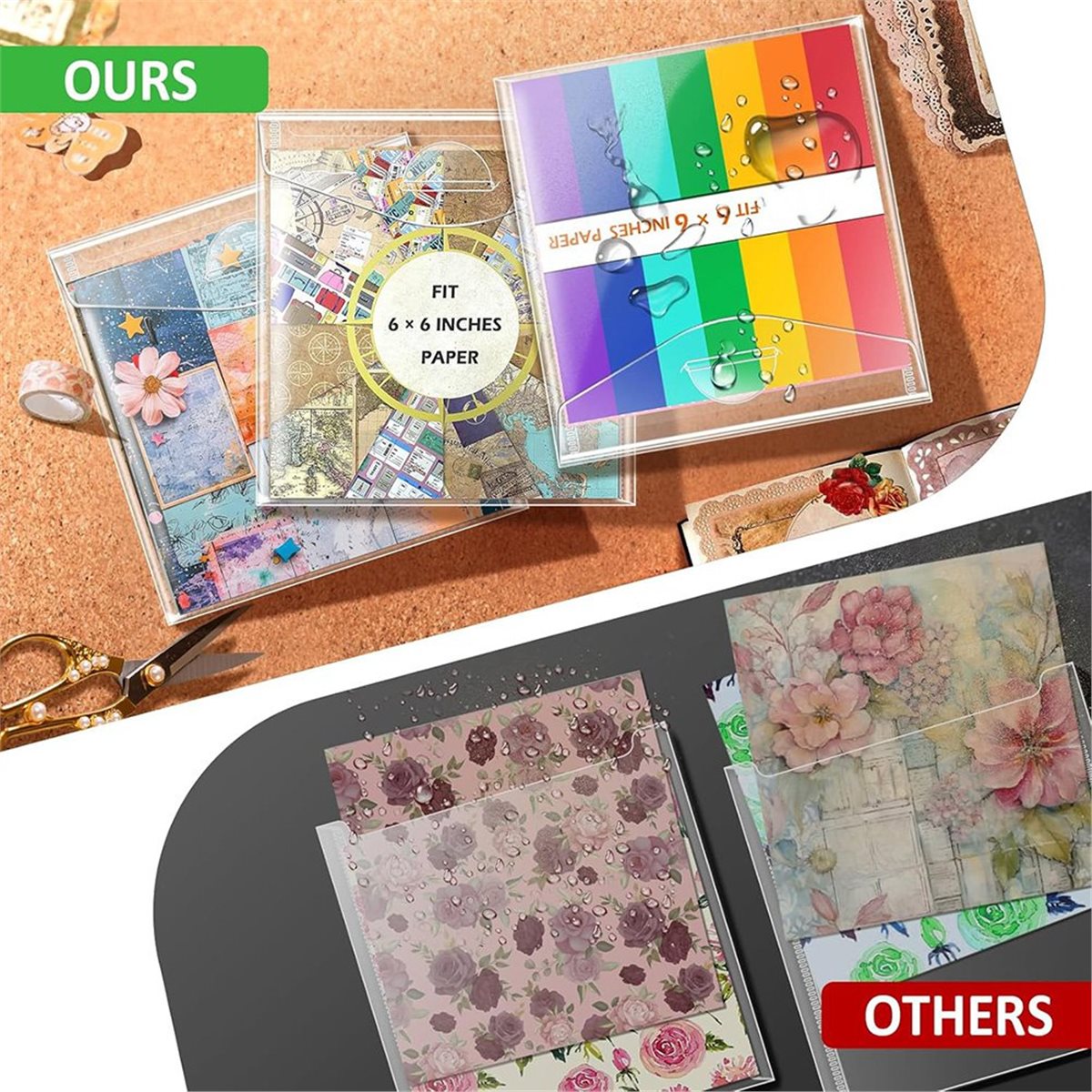 (A02R] 6x6Inch Scrapbook Stora - Scrapbooking recension och pris