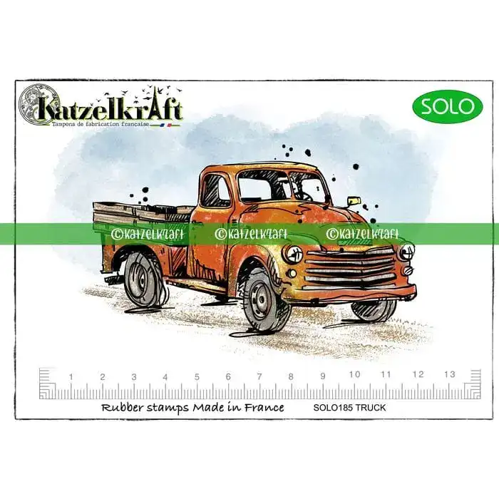 Trains and Trucks Clear Silico - Clear Silicone Stamps For Card Making recension och pris