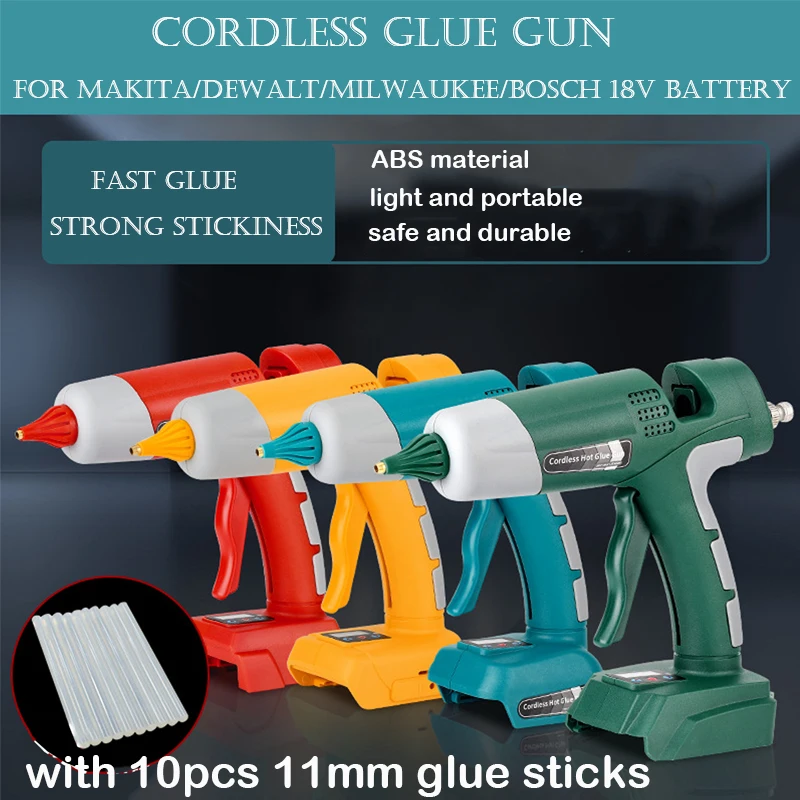 100W Cordless Hot Melt Glue Gu - Hot Melt Glue Gun Cordless recension och pris