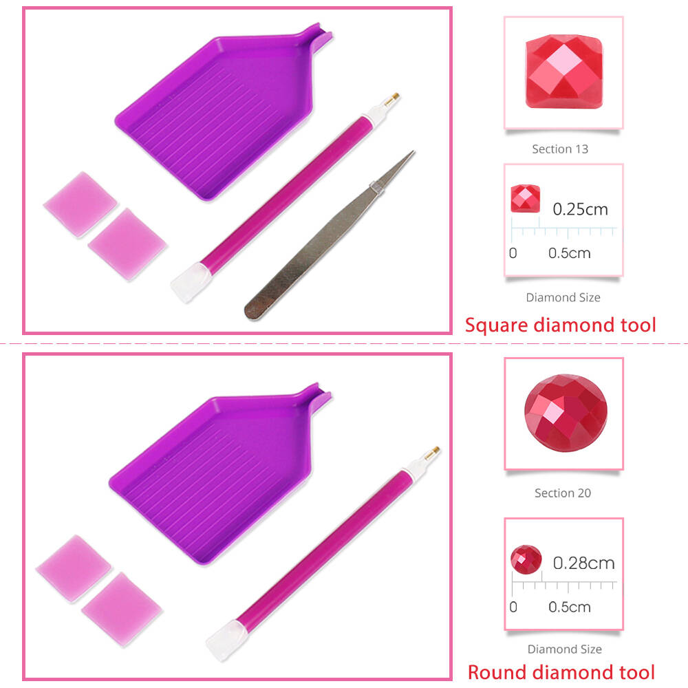 Cat Diamond Mosaic Animal Acry - Painting Supplies recension och pris
