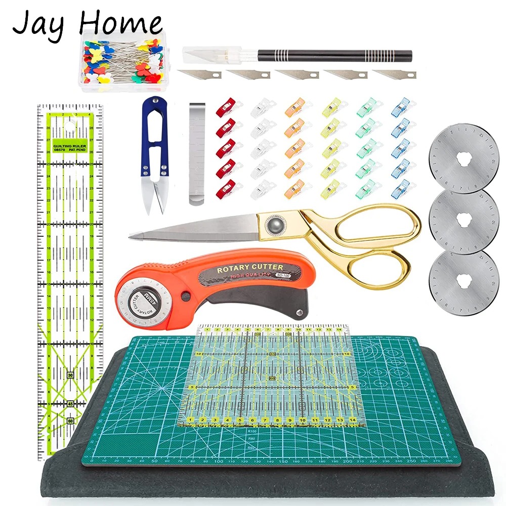 42PCS Rotary Cutter Set 45mm F - Rotary Cutter For Fabric 45Mm recension och pris