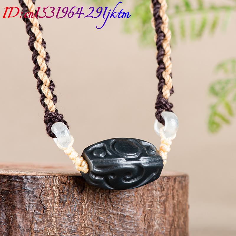Hetian Jade Carve Bead Pendant - Beading recension och pris