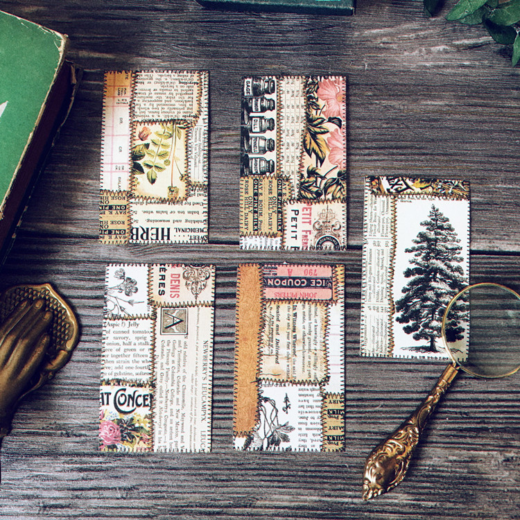 10Pcs Vintage Sewing Pattern F - Vintage Junk Journal Scrapbooking Paper recension och pris