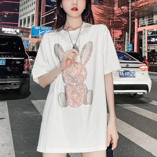 Women's Summer Casual T-Shirt: - Embroidery recension och pris