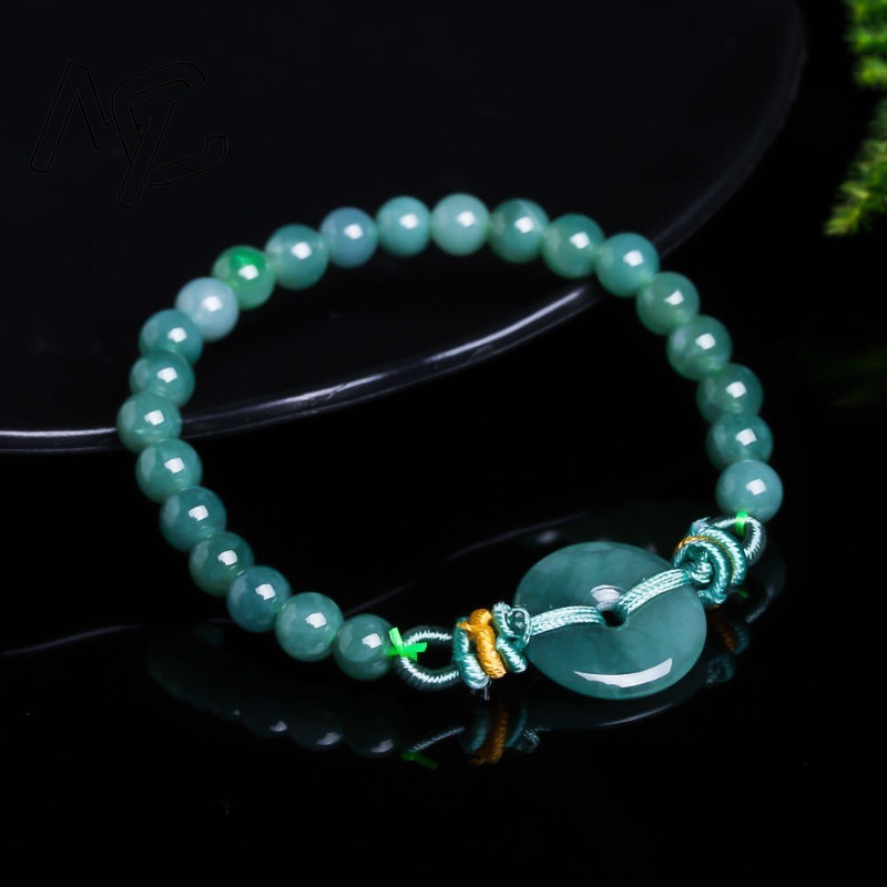 Natural Real Emerald Blue Wate - Beading recension och pris