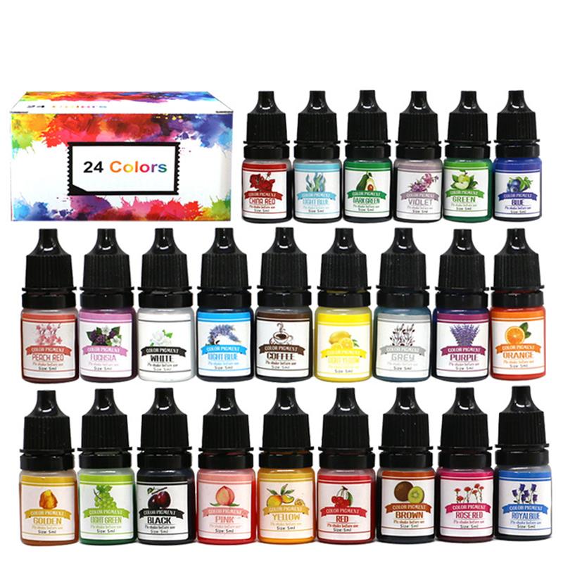 Epoxy Resin Pigments Kit DIY C - Silicone Epoxy Resin Molds Set recension och pris