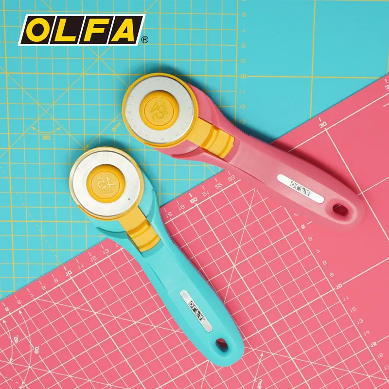 Olfa RTY-2/C 45mm Rotary Pinkl - Rotary Cutter For Fabric 45Mm recension och pris