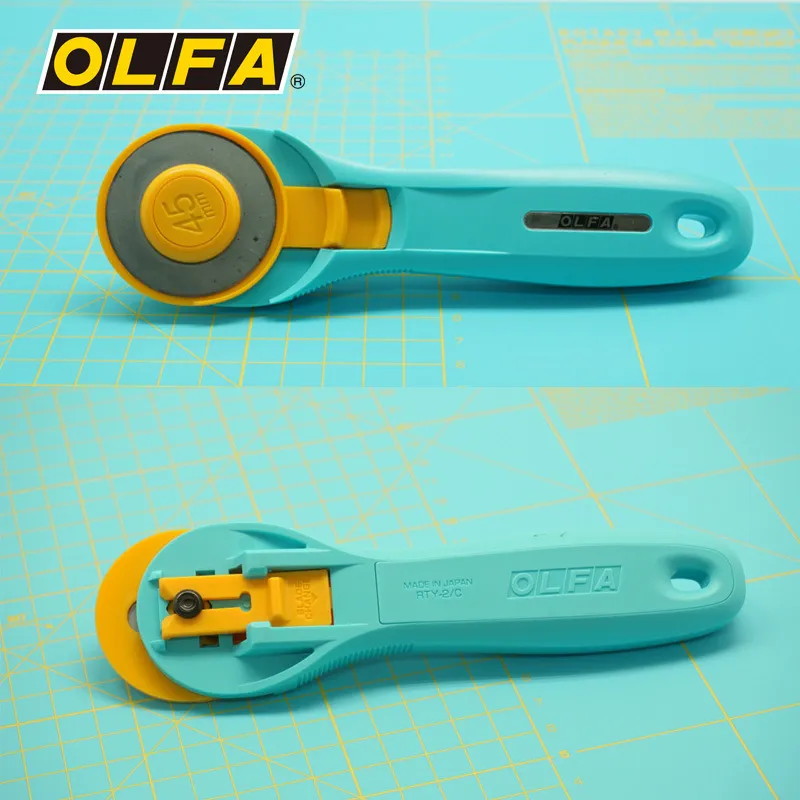 Olfa RTY-2/C 45mm Rotary Pinkl - Rotary Cutter For Fabric 45Mm recension och pris