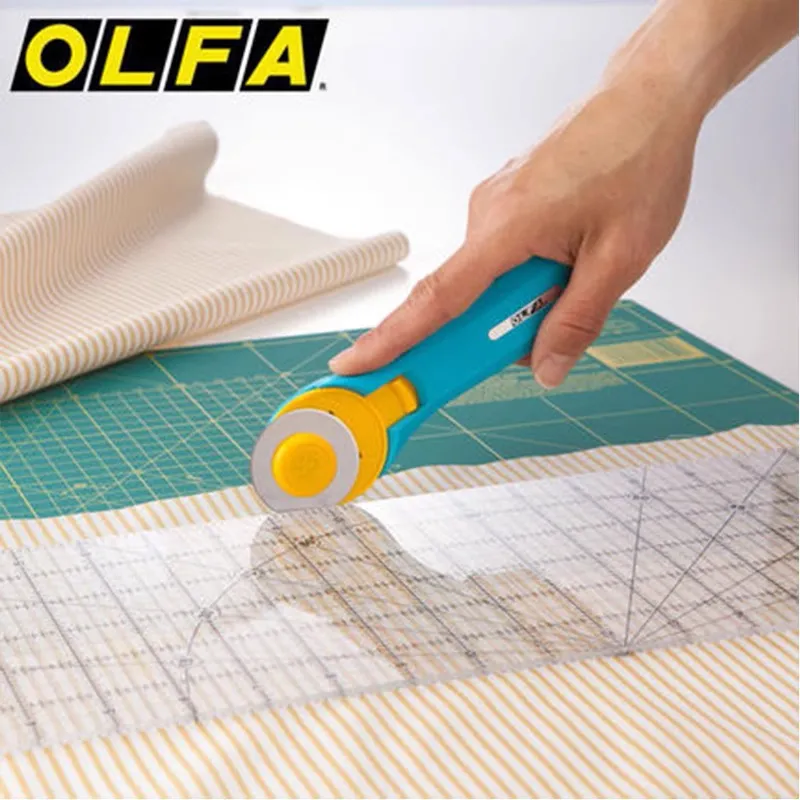 Olfa RTY-2/C 45mm Rotary Pinkl - Rotary Cutter For Fabric 45Mm recension och pris