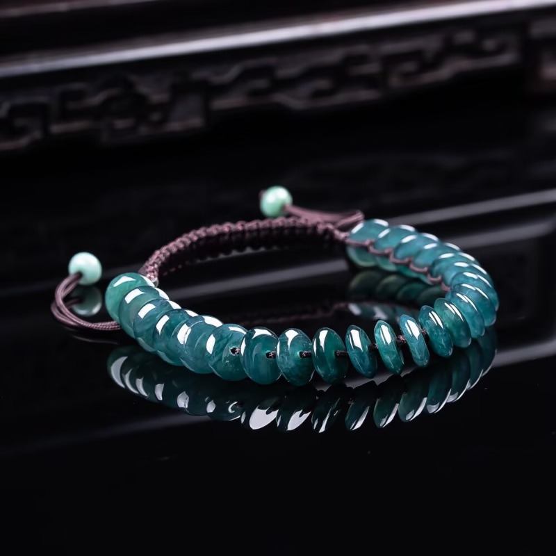 Natural Real Emerald Blue Wate - Beading recension och pris