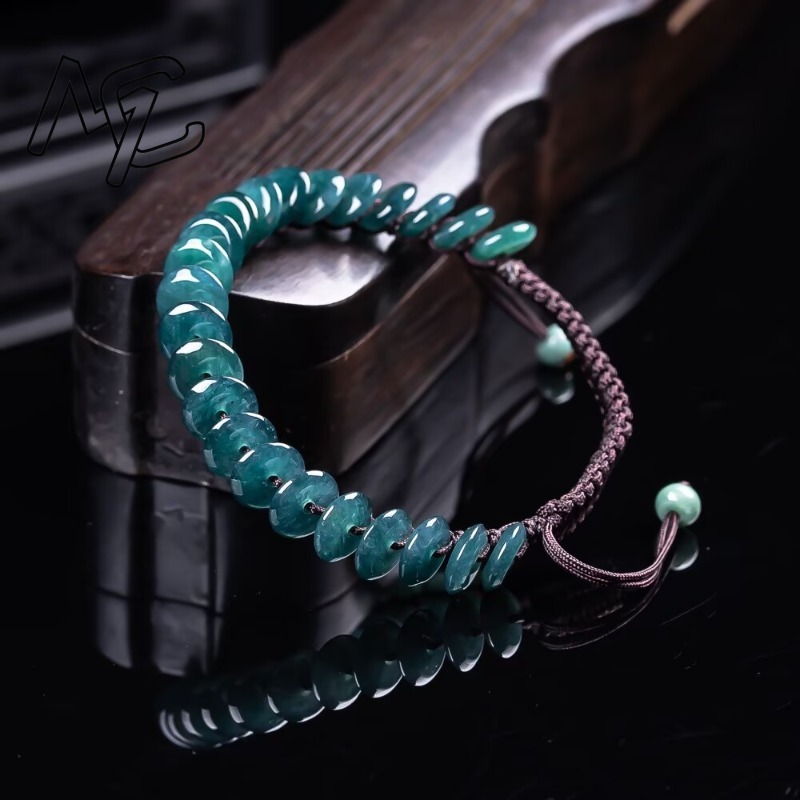Natural Real Emerald Blue Wate - Beading recension och pris