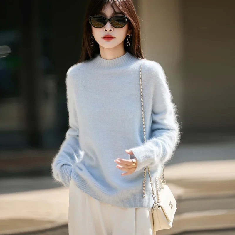 100% Wool Women's Fluffy High  - Embroidery recension och pris