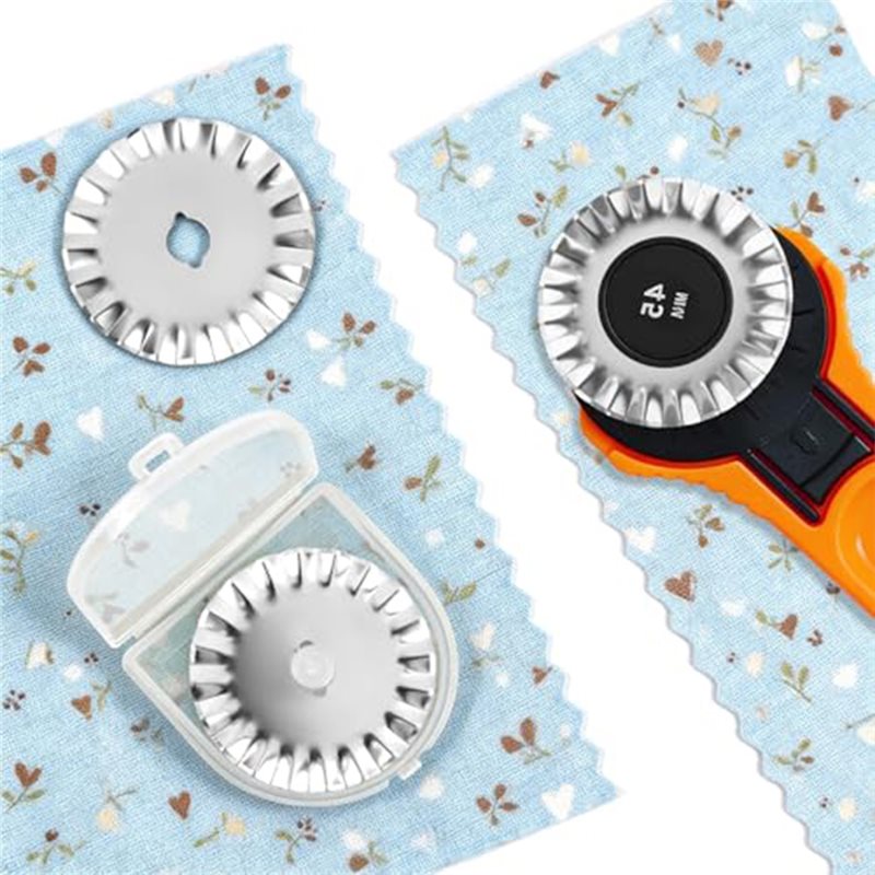 AAAF Replacement Blades For Fa - Rotary Cutter For Fabric 45Mm recension och pris