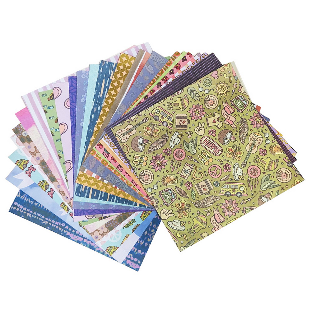 Creative Path 1960s Vintage Fl - Vintage Junk Journal Scrapbooking Paper recension och pris