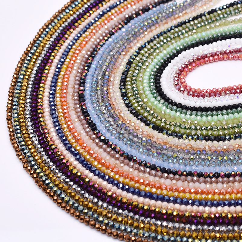 4mm Color scheme 6 strand/bag  - Glass Seed Beads 2Mm Jewelry Making recension och pris