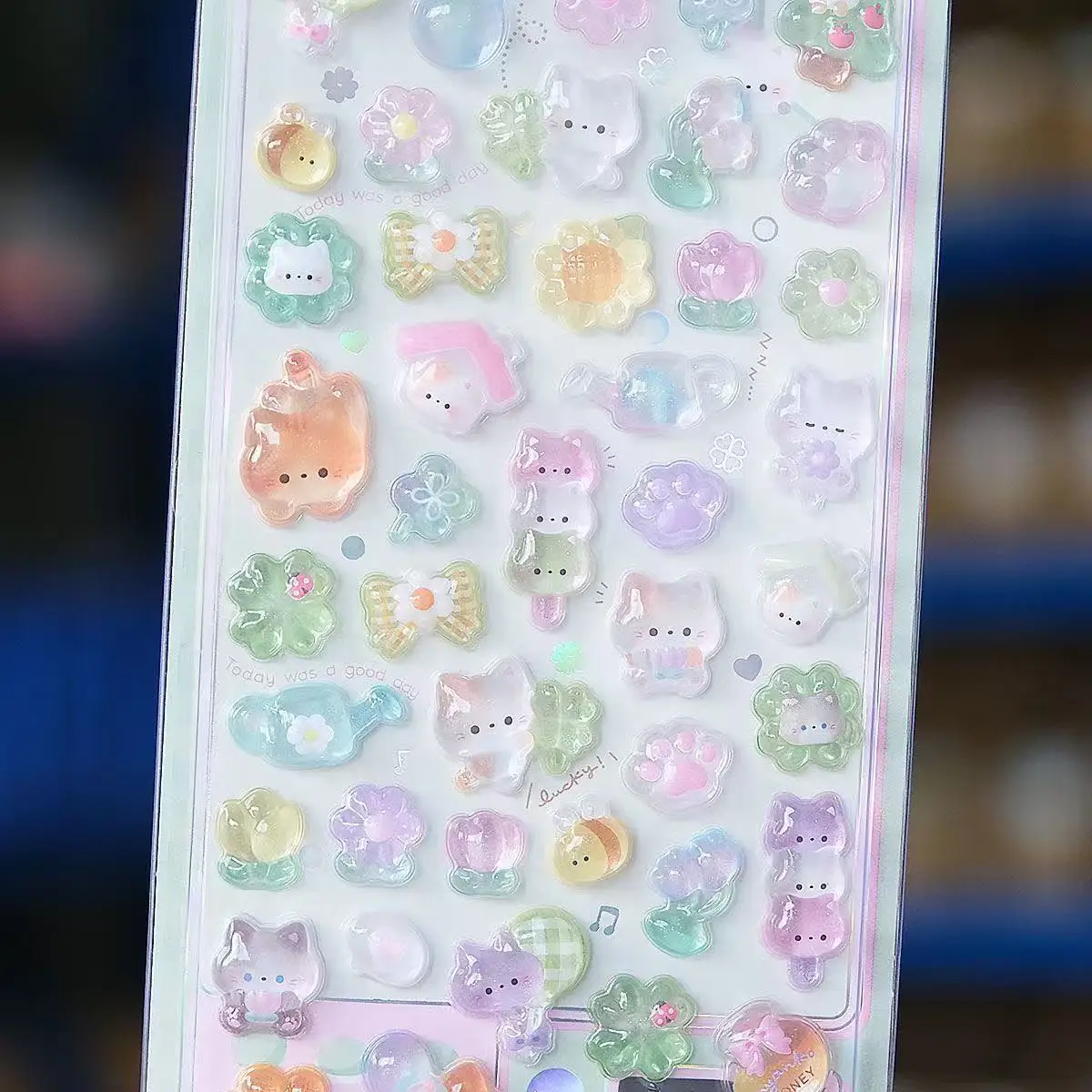 =-=2027Kawaii 3D Jelly Resin S - Scrapbooking recension och pris