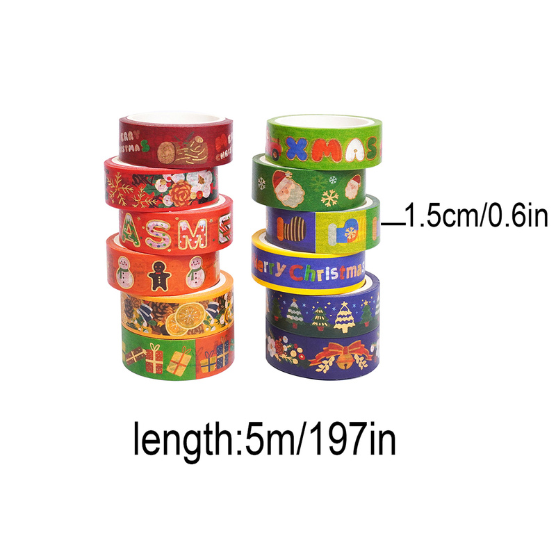 12 Rolls Of Vintage Christmas  - Scrapbooking recension och pris