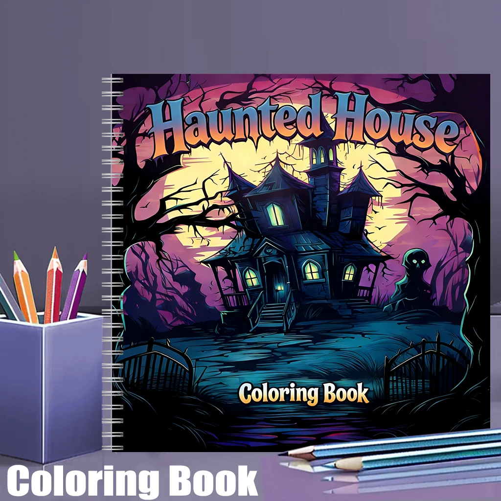 Haunted House Coloring Book fo - Painting Supplies recension och pris