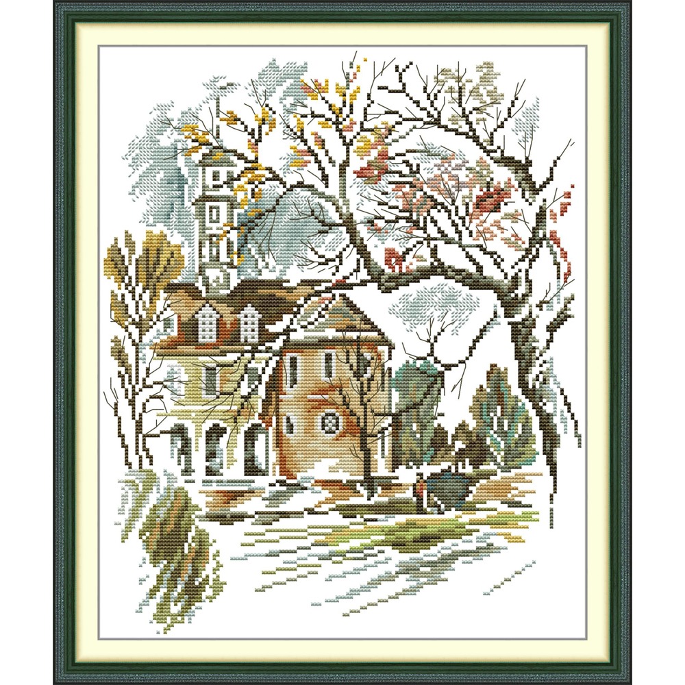 Joy Sunday News Pre-Printed Cr - Cotton Embroidery Thread Skeins recension och pris