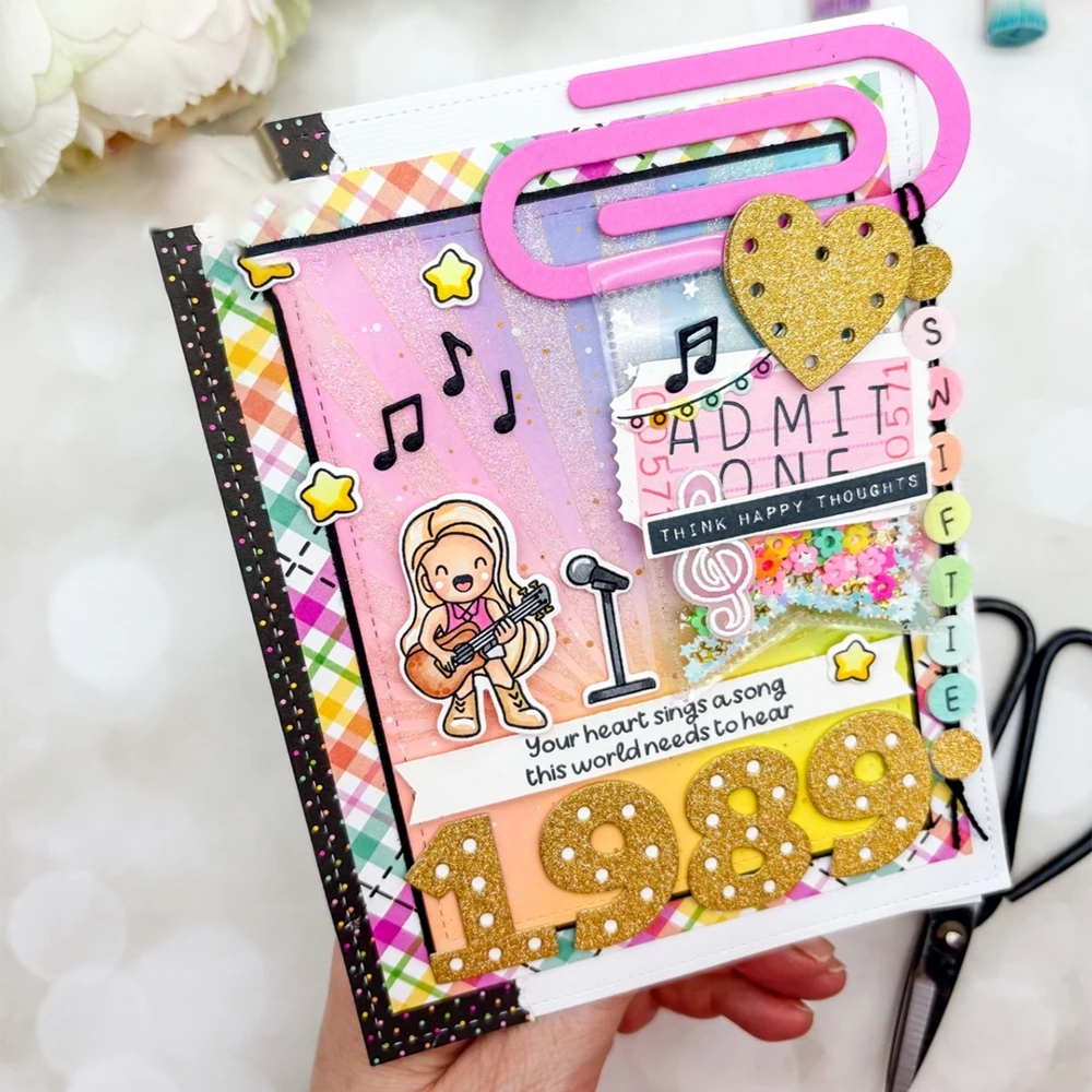Concert Boy Girl Band Clear Si - Clear Silicone Stamps For Card Making recension och pris