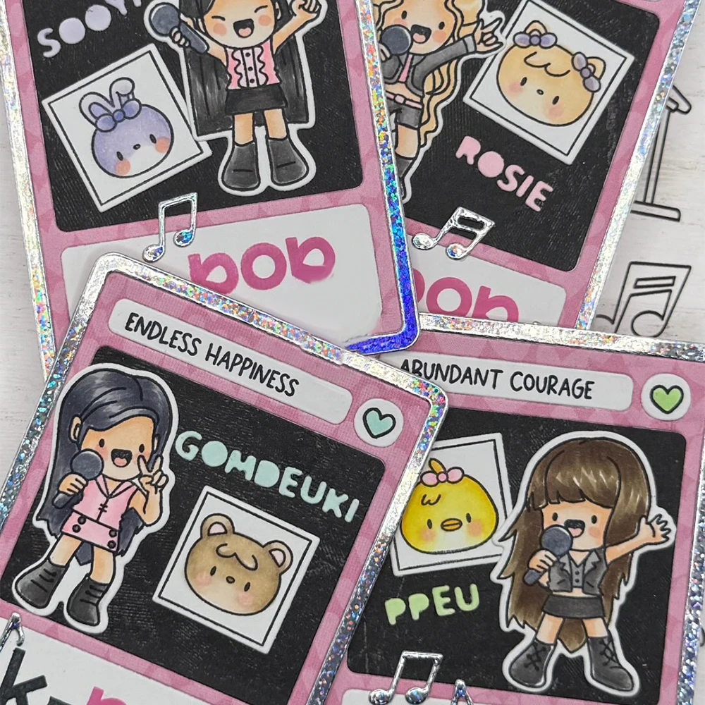Concert Boy Girl Band Clear Si - Clear Silicone Stamps For Card Making recension och pris