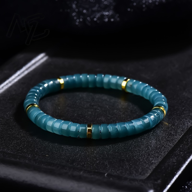 Natural Jadeite Blue Water Aba - Beading recension och pris
