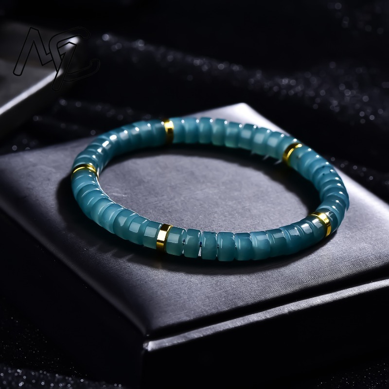 Natural Jadeite Blue Water Aba - Beading recension och pris