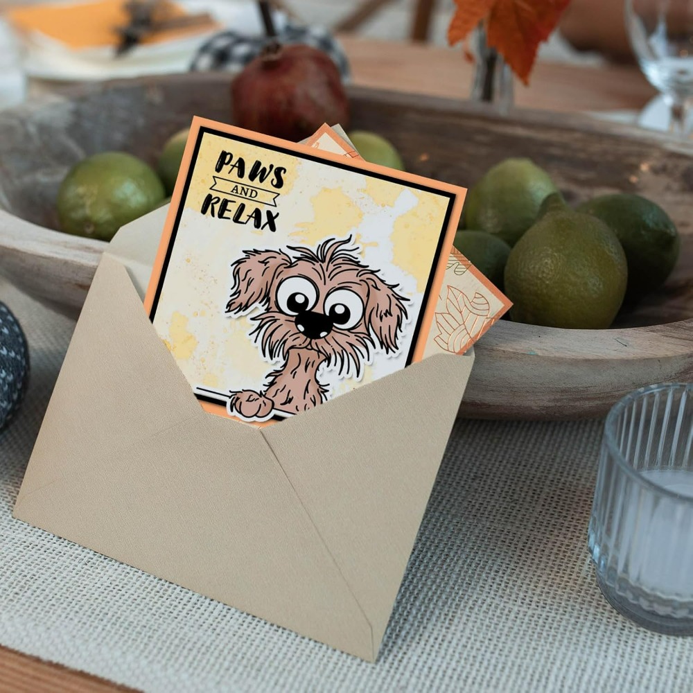 Comic Dog Clear Silicone Stamp - Clear Silicone Stamps For Card Making recension och pris