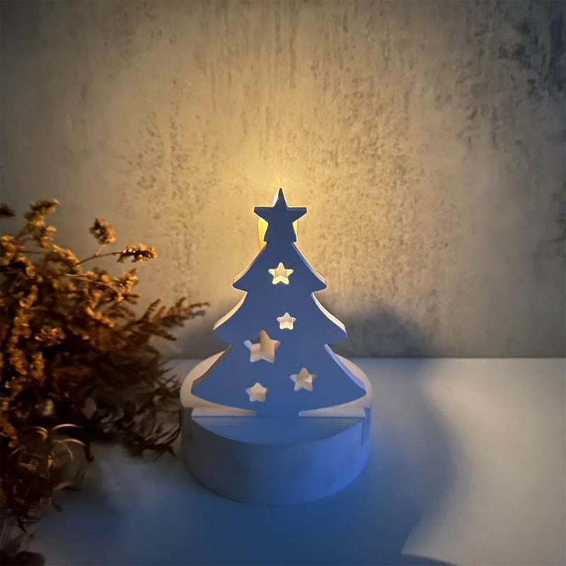 Christmas Tree Candle Base Sil - Silicone Epoxy Resin Molds Set recension och pris