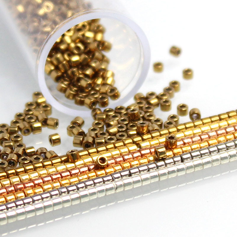 Japanese MKU Glass  Beads  Met - Glass Seed Beads 2Mm Jewelry Making recension och pris