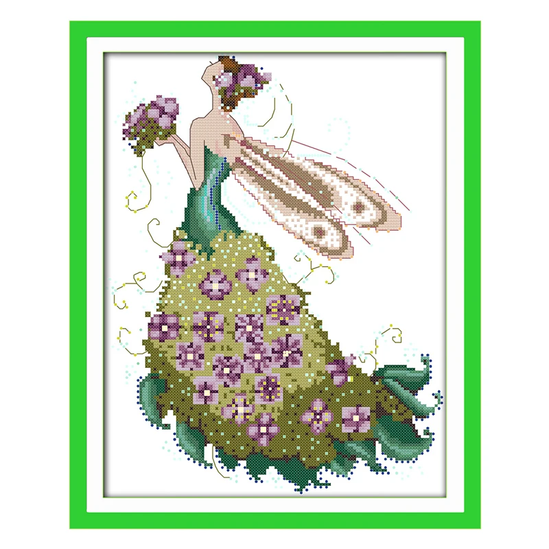 Joy Sunday Cross Stitch Kits A - Cotton Embroidery Thread Skeins recension och pris
