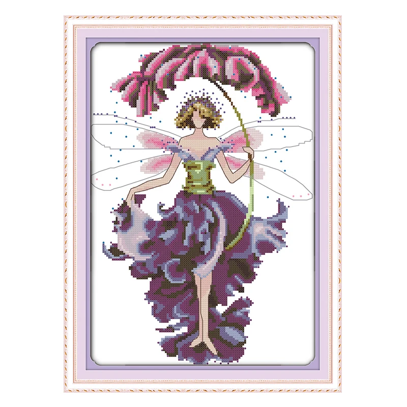 Joy Sunday Cross Stitch Kits A - Cotton Embroidery Thread Skeins recension och pris