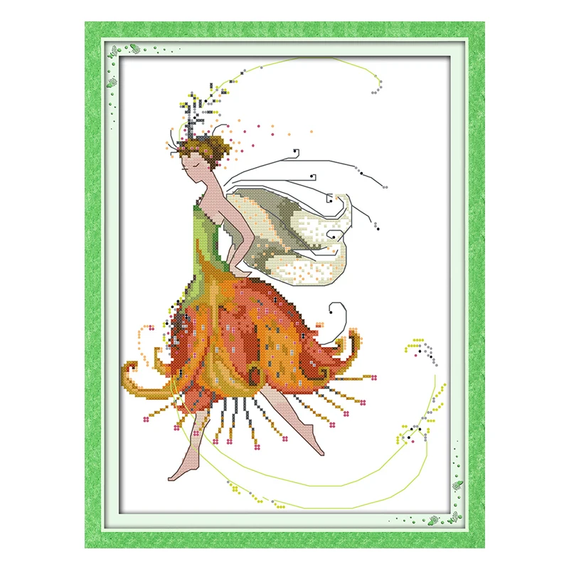 Joy Sunday Cross Stitch Kits A - Cotton Embroidery Thread Skeins recension och pris
