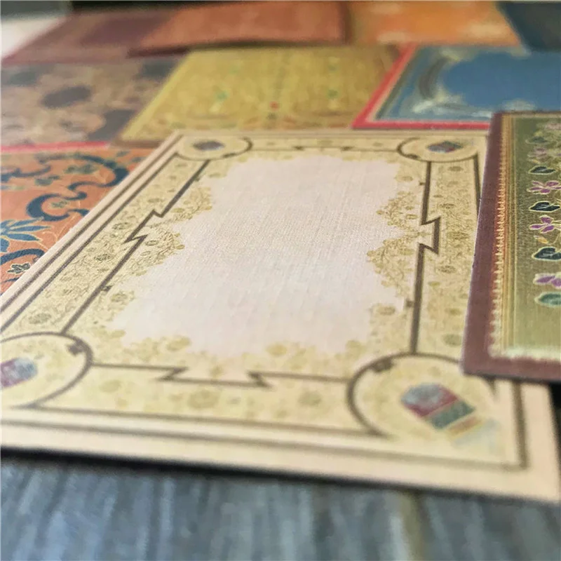 16Pcs Vintage Bohemian Cardsto - Vintage Junk Journal Scrapbooking Paper recension och pris