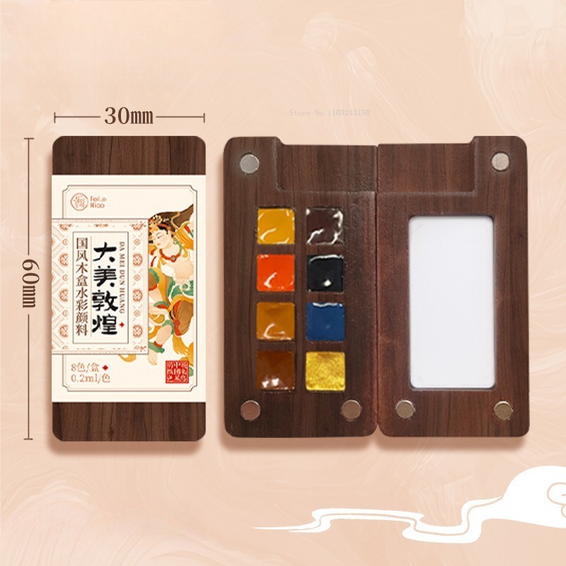 Mini Portable Watercolor Pigme - Watercolor Paint Set Solid Pigment recension och pris
