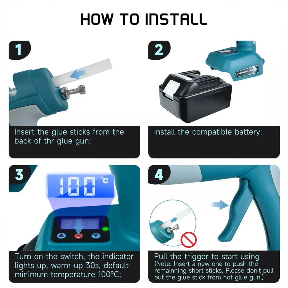 Newest Cordless Hot Melt Glue  - Hot Melt Glue Gun Cordless recension och pris