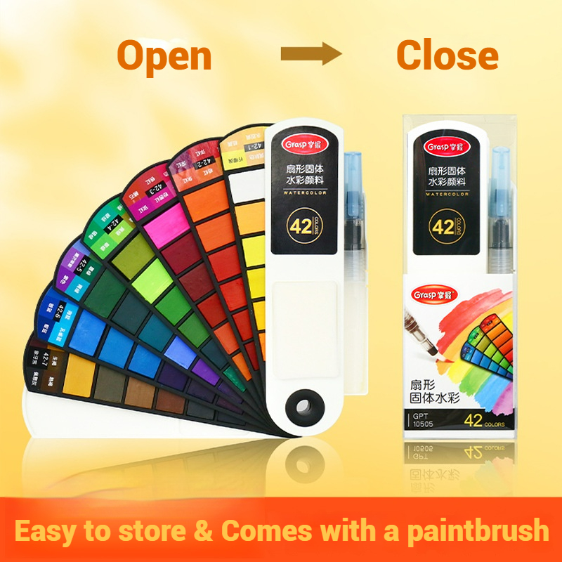 18/24/42/60 Solid Watercolor P - Watercolor Paint Set Solid Pigment recension och pris