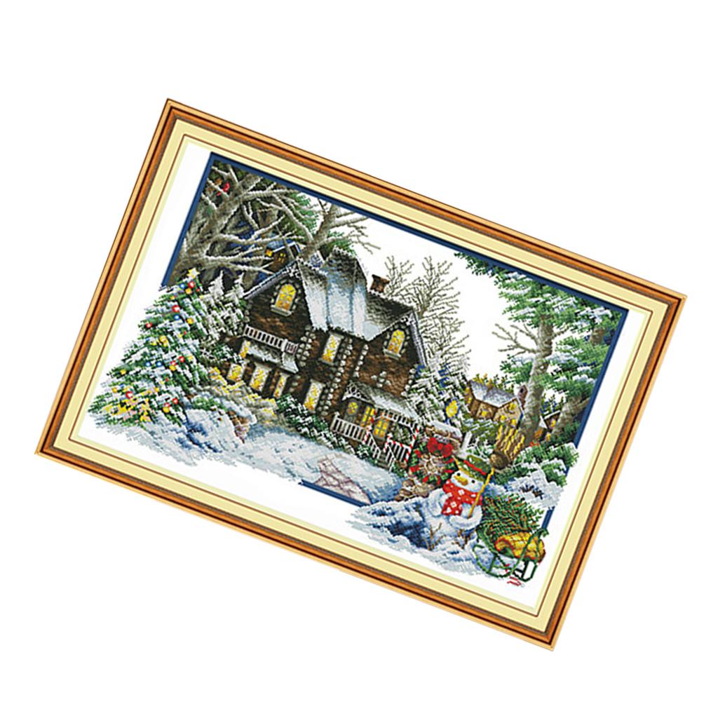 Stamped Cross Stitch Kit with  - Cross Stitch Stamped Kits Beginners recension och pris