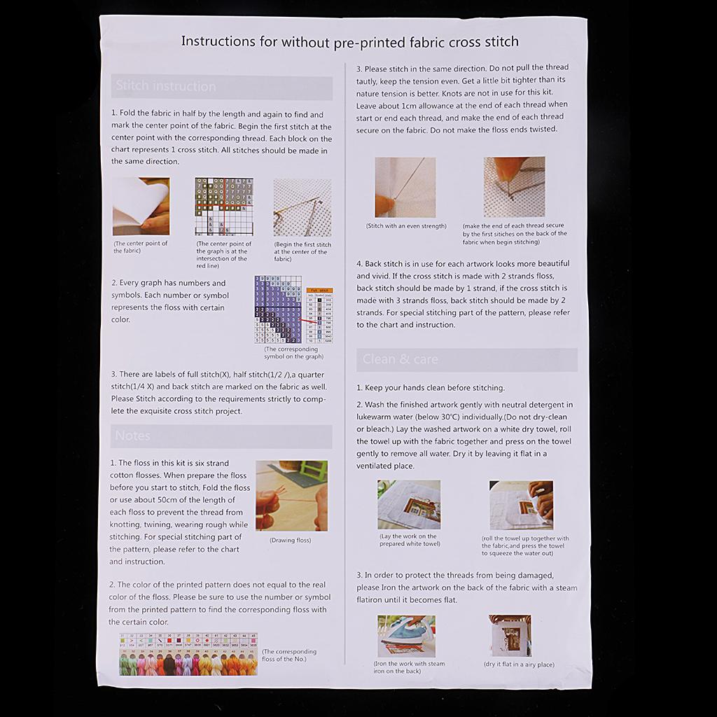 Stamped Cross Stitch Kits Pre  - Cross Stitch Stamped Kits Beginners recension och pris