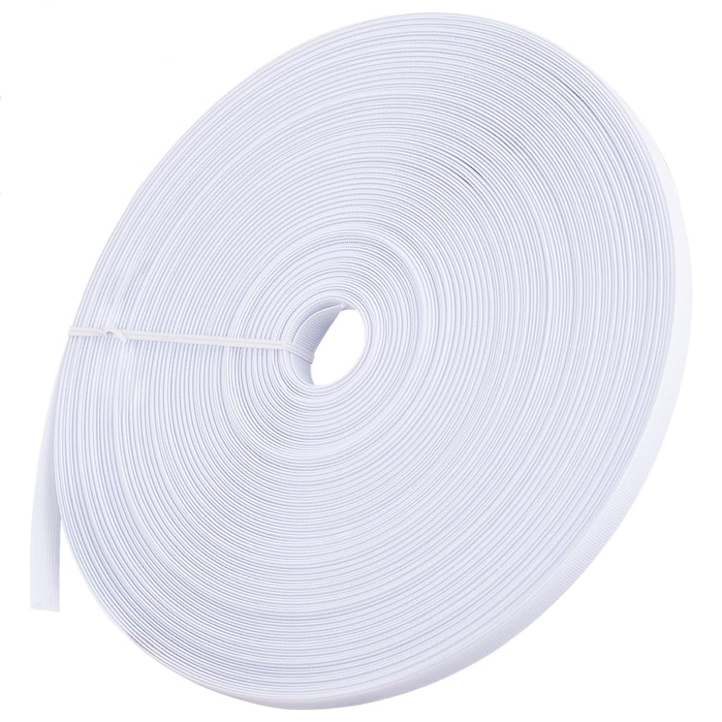 0.3-1.5CM White Polyester Plas - Sewing recension och pris